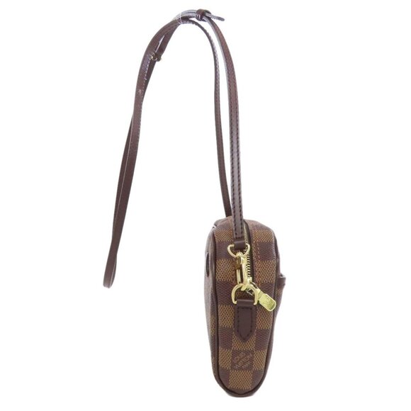 LOUIS VUITTON Brown Damier Canvas Pochette Shoulder Bag - Picture 3 of 11